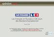 Les français et l'Europe à 100 jours des élections Le Figaro LCI 14 février 2014 par OpinionWay