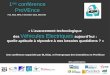 Raccordement ? Comment brancher sa Voiture Electrique en immeuble ? - Conference ProVEnce du 5 decembre 2013 - BLOGaL / Centraliens en Provence