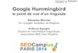Google Hummingbird : ce que cela change pour le SEO - conférence SEO Campus 2014