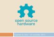 2012 11 Toulibre - Open Hardware