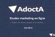 AdoctA - Etudes marketing