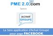 PME 2020 : Application S-Achat Groupé pour Facebook