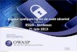 OWASP Top10 2013 - Pr©sentation aux RSSIA 2013
