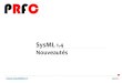 PRFC SysML 1.4