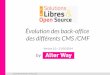 Solutions Linux 2014 - Alter Way : Évolutions des back offices des CMS/CMF