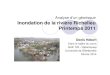 Analyse d'un géorisque   inondation de la rivière richelieu - printemps 2011