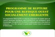 Programme JTG Rufisque Ouest