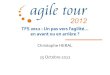 AgileTour Toulouse 2012 : TFS