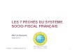Les sept péchés capitaux du système socio-fiscal français