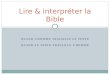 Lire et interpréter la bible   présentation 35 minutes bible expo 2013