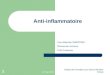 Sf anti-inflammatoires 2011-2012