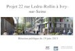 Ivry projet Ledru-Rollin présentation du 19 juin 2013