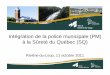 Intégration de la Police Municipale de Rivière-du-Loup à la Sûreté du Québec