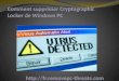 Retirez l'ordinateur Cryptographic Locker de Windows infectés