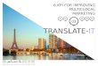 Réalisez une traduction intelligente de vos contenus marketing avec Translate-It by Networth