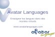 Présentation d’Avatar Languages