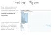Pr©sentation Yahoo pipes