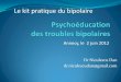 Psychoéducation 4/4  Troubles Bipolaires juin 2012