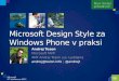 MS Design style za Windows Phone / MS Design style for Windows Phone