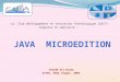 Java  Microedition