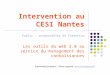 Le web 2.0 au service du Management Des Connaissances au CESI Nantes