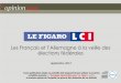 Les Français et L'Allemagne à la veille des élections fédérales - OpinionWay pour Le Figaro - LCI - septembre 2013