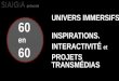 60x60: 60 Transmedia projects in 60 minutes