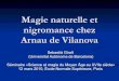 Magie naturalle et nigromance chez Arnau de Vilanova