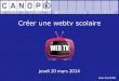 Webtv scolaire_CANOPE_MONTPELLIER