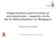 Planification Successorale Franco-belge