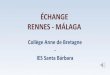 Échange Rennes - Málaga: séjour à Rennes