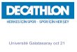 Decathlon galatasaray oct 21