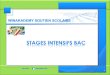 WinAkademy Soutien Scolaire : Stages Intensifs BAC
