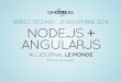 Apéro techno node.js + AngularJS @Omnilog 2014