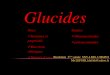 Biochimie des glucides, UMMTO