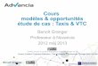 Benoit granger   cours modèles & opportunités - cas vtc & taxis oct13
