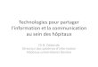 Technologies pour partager l’information - Durbuy - 02-06-2012