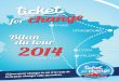 Bilan Ticket for Change 2014