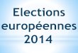Elections europe 2014