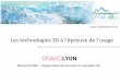 SAGEO 2014 : Atelier "Les technologies 3D à l'épreuve de l'usage" - Grand Lyon