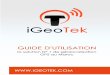 Igeotek - guide d'utilisation de l'application de géolocalisation gps