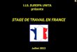 Stage Francia 2012