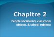 Français 1B - Chapitre 2 - Notes