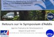 Symposium addis monitoring