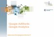 Conférence Google Adwords/Analytics du 12 Décembre 2014