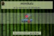 Cecyf / Coriin - mimikatz et la mémoire de Windows