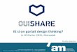 Conférence Design Thinking ouishare Lille Mutualab 10022015