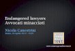 Endangered Lawyers Avvocati Minacciati
