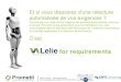 [Prometil] Lelie for requirements