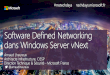 Software Defined Networking dans Windows Server vNext
